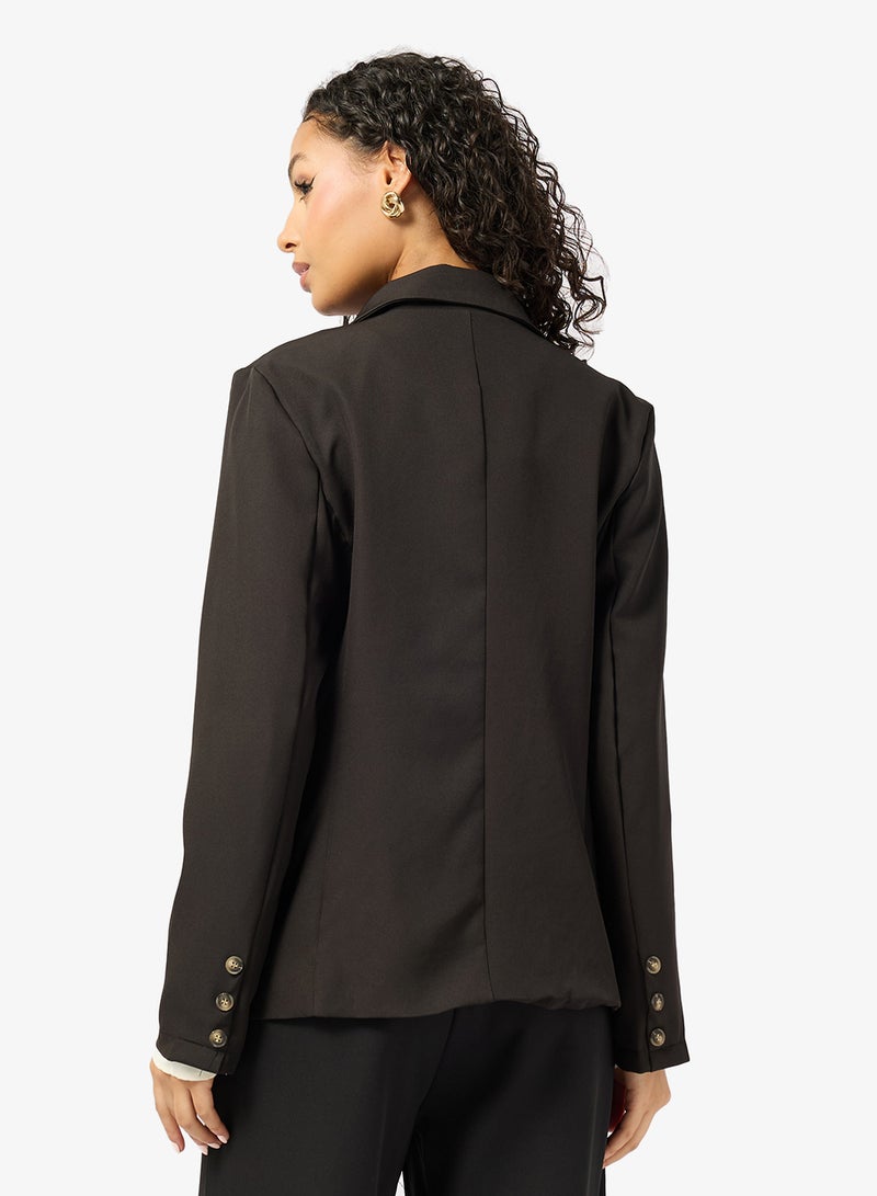 Ginger Structured Longline Blazer - Image 2